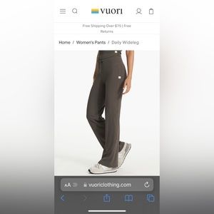 Vuori Daily Wideleg